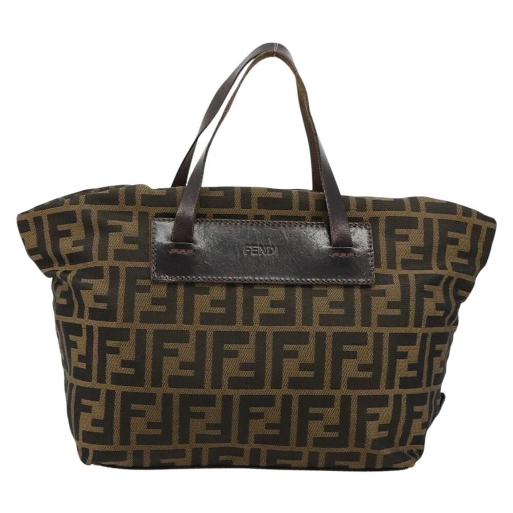 Fendi Zucca Handbag Black